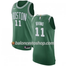 Camiseta Hombre NBA Boston Celtics Kyrie Irving 11 Nike 2017-18 Verde Swingman